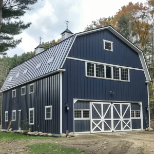 30x65 Steel Barn