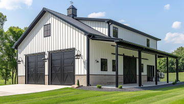 Custom Pre-Built Steel Building Kits of Any Size and Style from SteelBuilt Direct