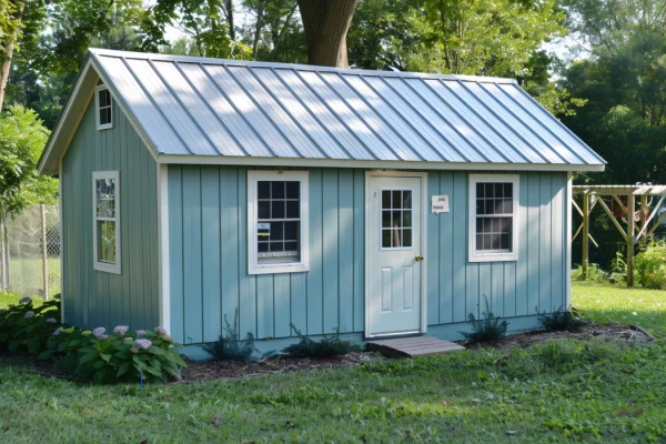 Blue Metal Shed Kit