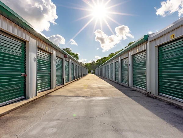 Green Steel Storage Unit Kit