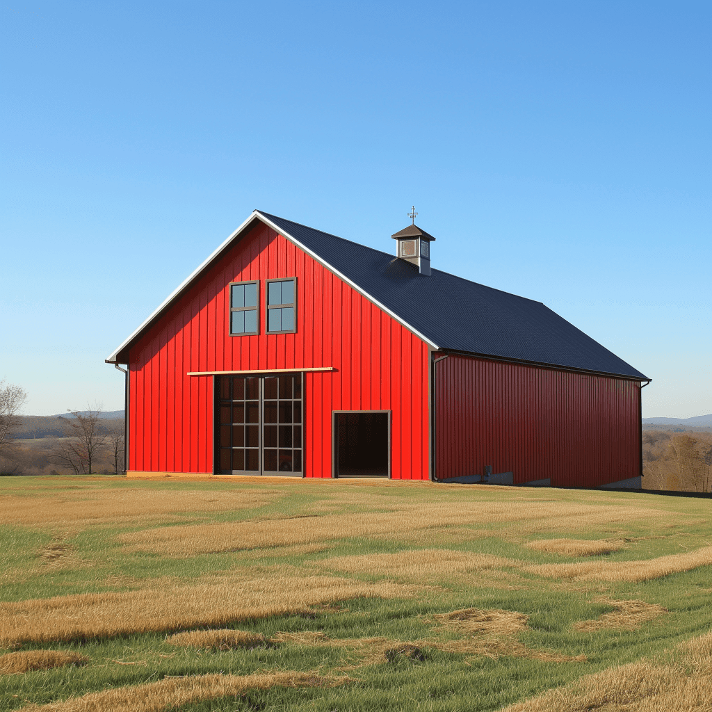 Custom Steel Barn Building Kit - Prefab Any Size - Steel Built Direct